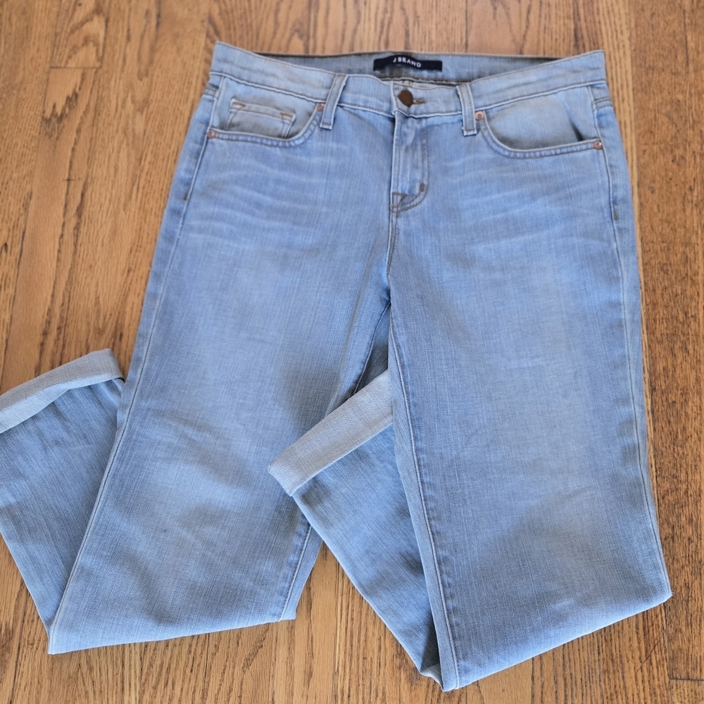 J Brand Women's Light Blue Ankle Jeans. Size 27. 100% Cotton - Picture 2 of 12